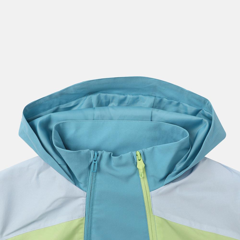 adidas Куртка Jk Wv Urban Sport Color Block С капюшоном На молнии С длинным рукавом Детская Детские куртки KG5949