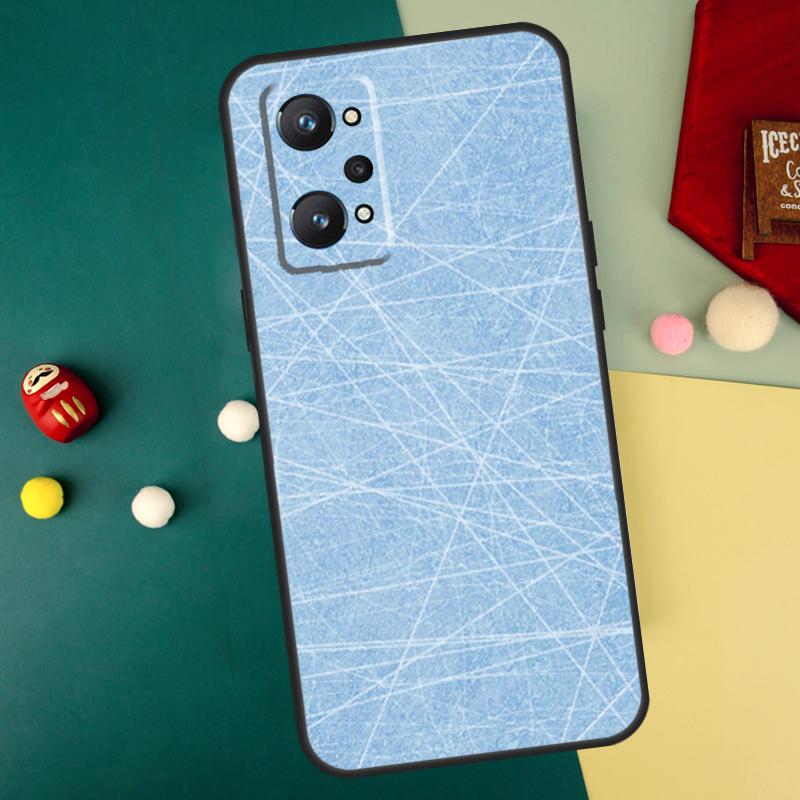 Ice Hockey Rink Sport For Realme C75 C61 C67 C63 C71 C55 C51 C65 C53 GT6 GT7 15 Pro 10 11 12 13 14 Pro Plus Case