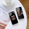 N198 Новый стильный чехол для телефона One Piece Luffy Anime для iPhone 16 15 Pro Max 8 Samsung S24 S23 A54 A35 Redmi Note 13 Pro Покрытая рамка Закаленное стекло Чехол