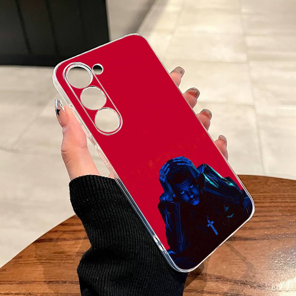 Чехол для телефона The Weeknd XO Singer для Samsung A10, 12, 20, 21S, 30, 31, 40, 50, 51, 52, 70, 71 Прозрачная крышка