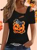 Women's Loose Halloween and Christmas Gift Tops Blouse Shirt