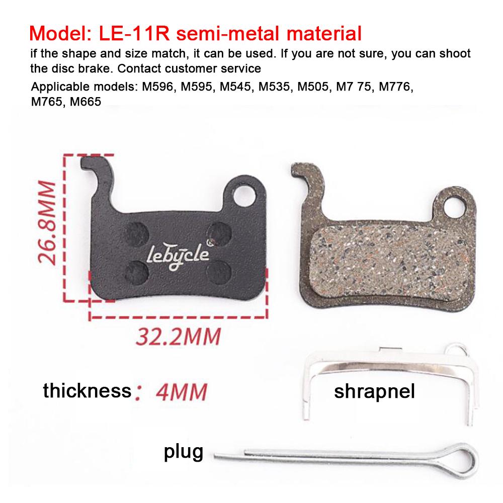 25 Pair MTB Bicycle Disc Brake Pads Resin Road Bike Hydraulic Brake Pads Universal for Shimano SRAM AVID ZOOM B01S Cycling Parts