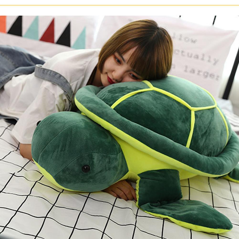 Черепаха плюшевая Peluche набитая мультяшная подушка декоративные плюшевые подушки для гостиной дома автомобиля спальни декор