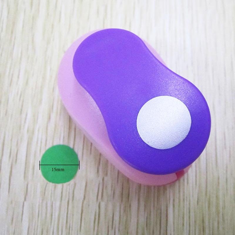 Дырокол для тиснения случайных цветов, машинка для скрапбукинга, дырокол для резки бумаги, резак для скругления отверстий 8/16/25/38/50 мм