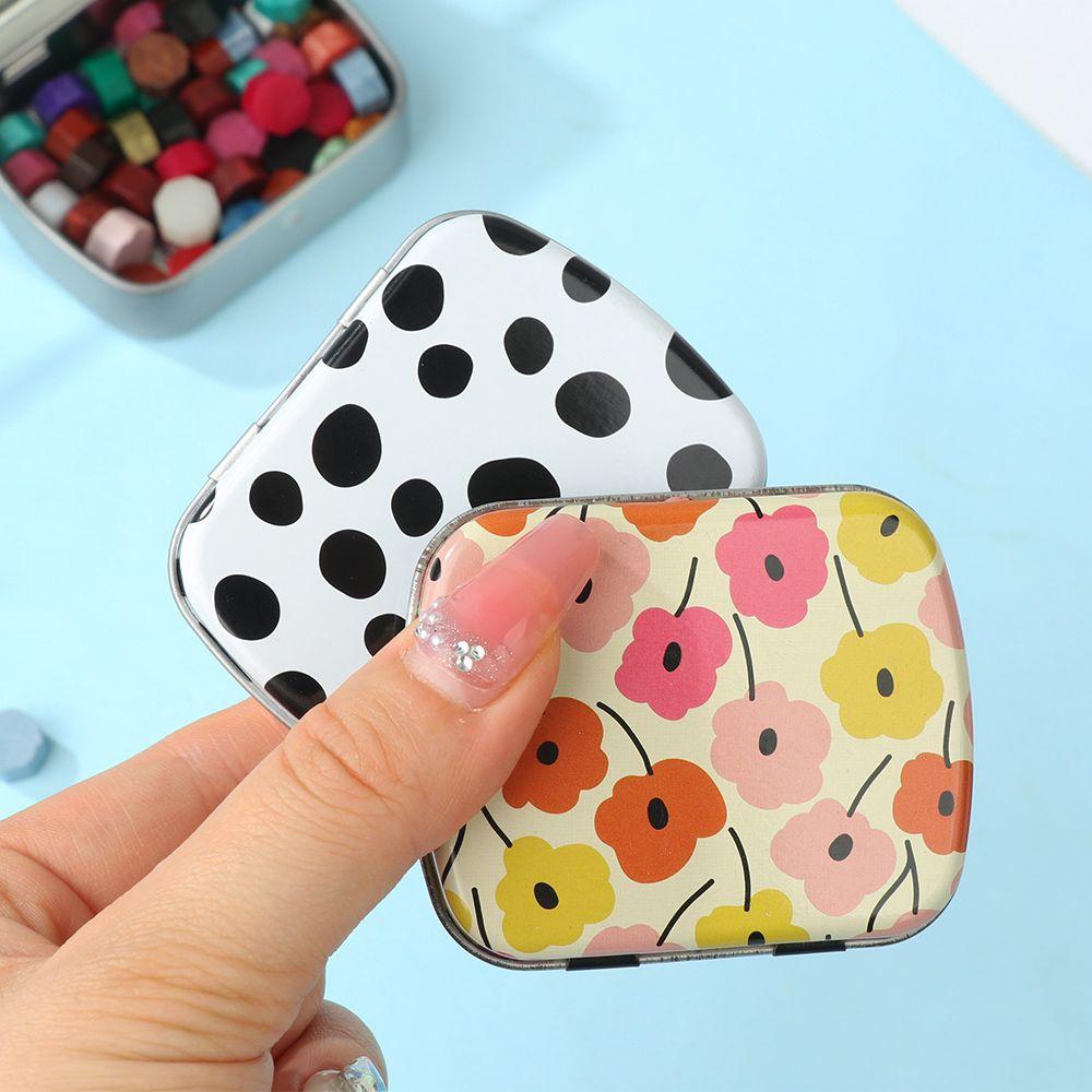 Ювелирные изделия Собирайте Домашний Органайзер Маленький Хранилище Пустые Контейнеры Набор Жестяная Коробка Контейнер