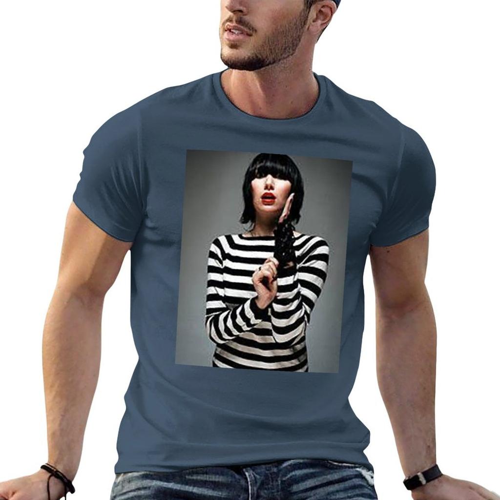 Karen O Poster Tshirt Funny T Shirts Cotton T Shirt Unisex Cotton T Shirt Unisex Casual Tshirt
