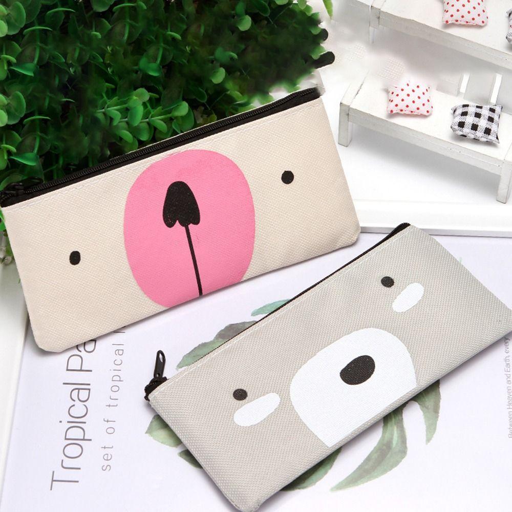 Creative Pencil Bag Cute Stationery Bag Durable Cosmetic Bag School Supplies