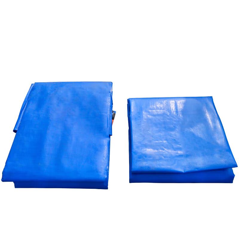 Thickened Blue-Orange Outdoor Waterproof Plastic Tarp