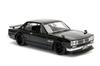JADATOYS 1:24 Fast & Furious Diecast Car Brian's Nissan Skyline 2000 GT-R Miniature Car, Black
