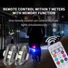 Motorcycle Flashing Lights Warning Light Anti-collision Drone Remote Colorful Navigation Light Wireless Car Control Strobe I3W7