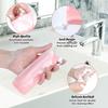 Exfoliating Nylon Mesh Soap Pouch Bubble Foam Net Soap Bag for Shower Soap Sack Holder Pocket Body Facial Cleaning Tool