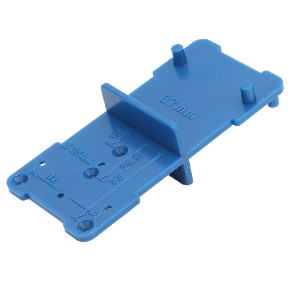 10 Pcs Narrow Type Hole Drilling Locator Template Cabinet Hinge Jig For Door Cabinet Assemble