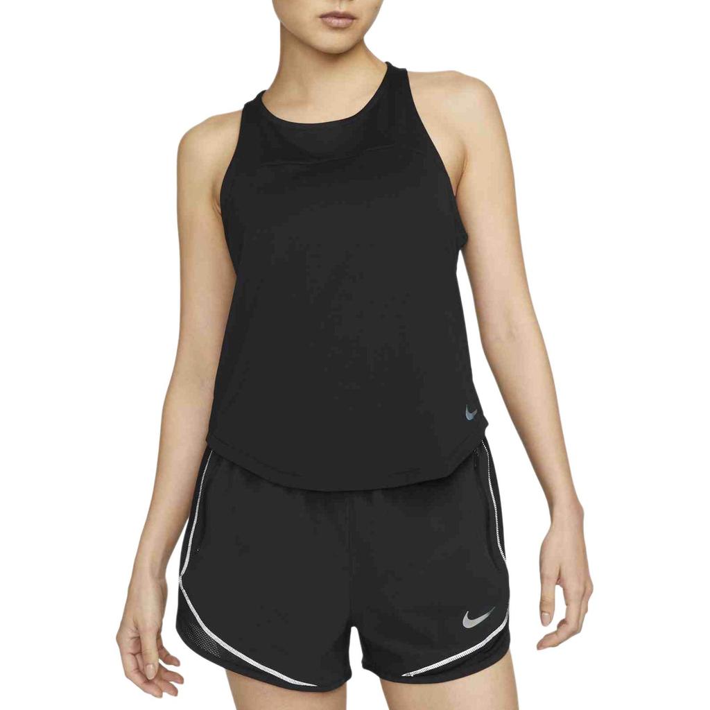 Nike Tank Tops Women's Black Moderate Straight Fit DX0277-010