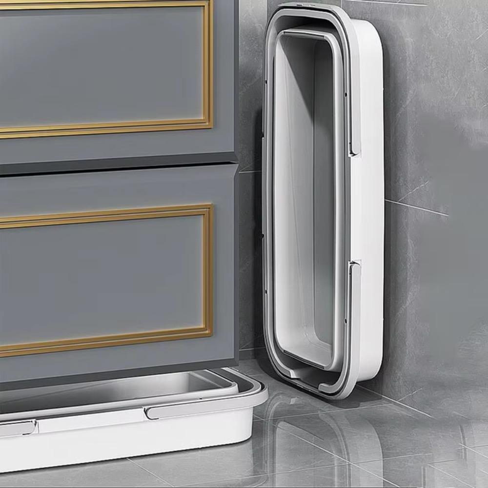 Прямоугольное складное ведро для швабры, экономящее место, большая емкость для стирки, портативный складной таз для мытья, для путешествий