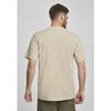 T-shirt - URBAN CLASSICS - Basic Tall - Crème - Manches courtes - Col arrondi
