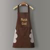 Women's Waterproof PVC Apron with Cooking Sleeves - Oil-Proof, Customizable, Half-Length Waist Design