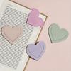 Heart-Shaped Bookmarks Artificial Material for Books Journals Gifts Literary Lover Accessories Page Marker Decor, Bookmarks for Reading