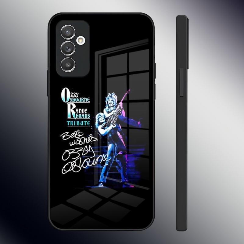 Rock Band Ozzy Osbourne Phone Case Tempered Glass For Samsung A52 A22 A21 A71 A20 A31 A12 A51 A40 A10 A32 A72 A30 Back Cover