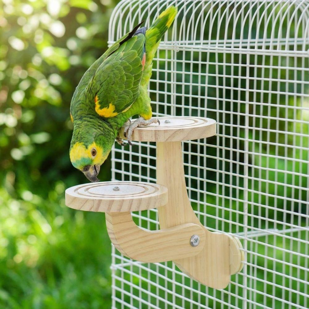 Wear Resistant Parrot Play Rack Bite Resistant Bird Training Stand Parrot Cage