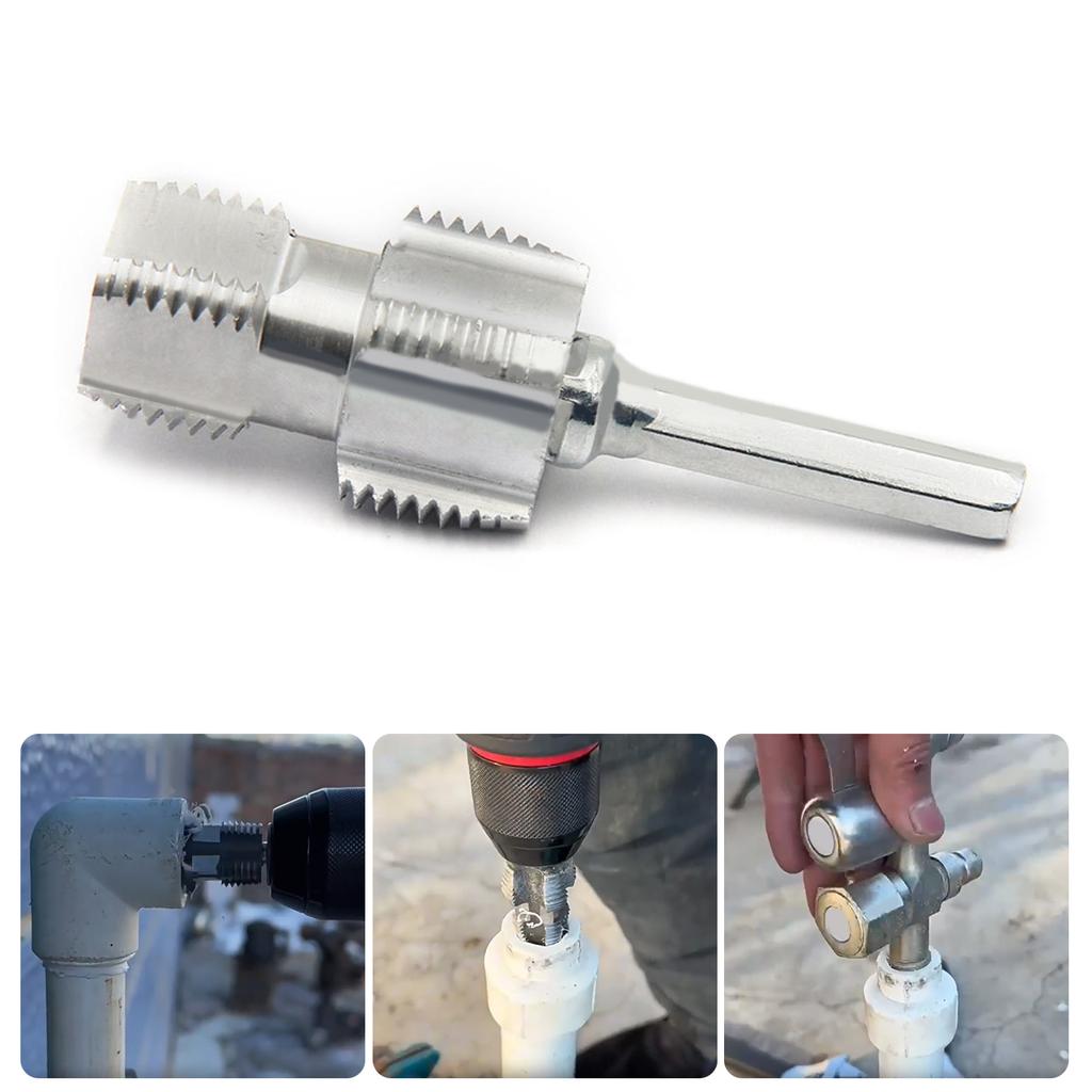 Открывалка для внутренней резьбы водопроводной трубы с конической резьбой для водопроводной трубы Аксессуары для пластиковых труб из ПВХ