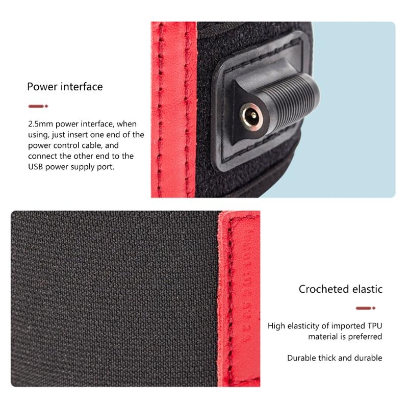 Portable Camera Lens Heater Strips USB Lens Warmer for Telescopes and Camera Lens Temperature Control Heater Belt