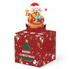 Рождественская коробка-сюрприз для торта, денежный ящик, бумажная коробка для денег, подходит для рождественской вечеринки, подарочная коробка для торта, подарок, украшения Санта-Клауса