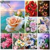 Full 5D Diy Diamond Painting Landscape and Flowers 5D Diamond Painting