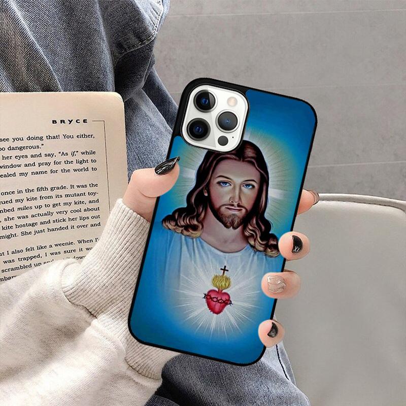 Divine Mercy Jesus Phone Case For iPhone 17 Air 16 15 14 plus 11 12 13 Pro Max coque Cover Shell