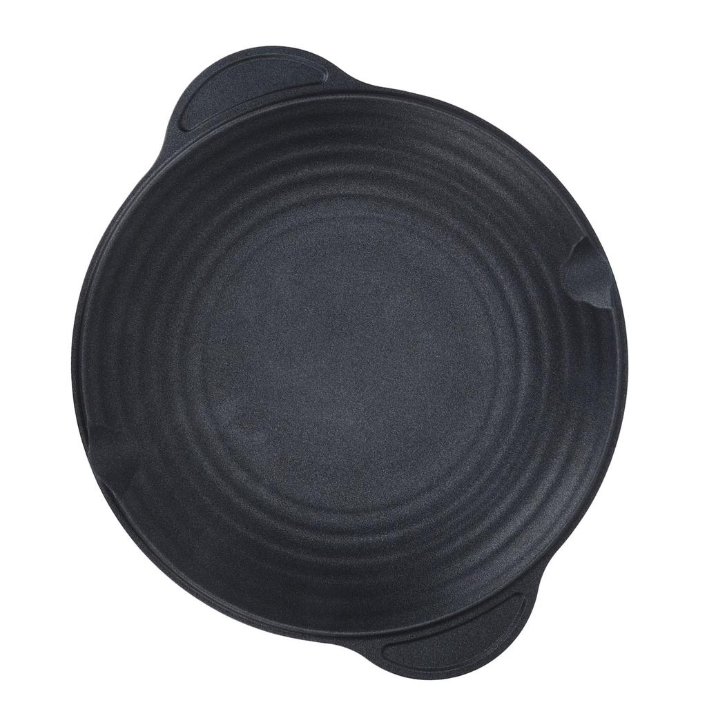 Корейская сковорода для гриля для барбекю, круглая, из алюминиевого сплава, с высокой теплопроводностью, антипригарная пластина для гриля для барбекю