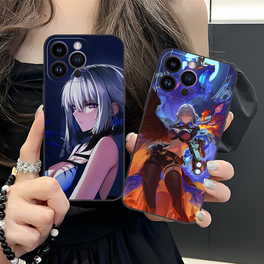 Чехол для телефона Wuthering Waves Galbrena для iPhone 17 16 15 14 13 12 11 X XR XS 8 7 Air Pro Max Plus Mini Цветной Чехол Роскошный