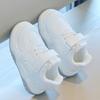 Spring Autumn Kids White Shoes Boys Sneakers Girls Soft Sole Casual Flats Toddler Board Shoes Comfortable Single Layer