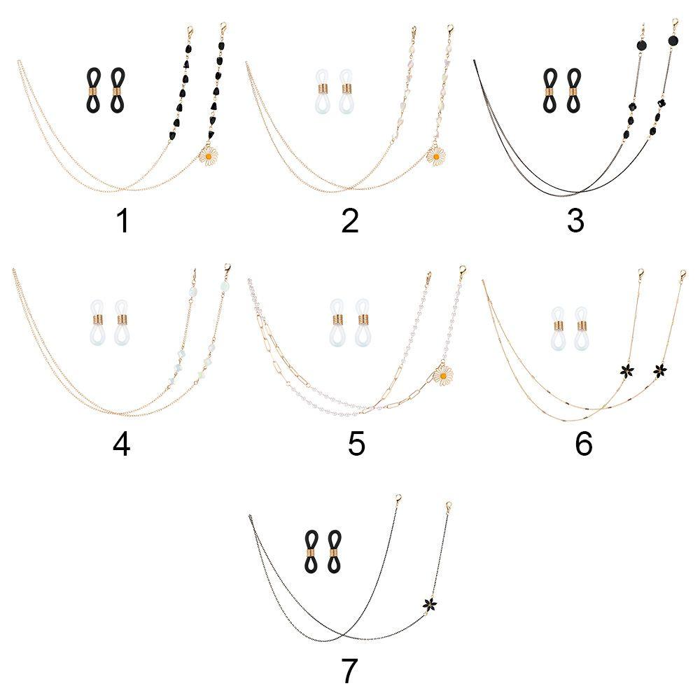 Ожерелье против потери, шейный ремешок для очков, цепочка для очков, держатель шнурка для очков, шнурок для солнцезащитных очков