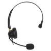 2.5MM Single Ear Customer Service Headphones, Fixed Line Headset with Noise Reduction Microphone, Business Telephone Headset, Conference Call