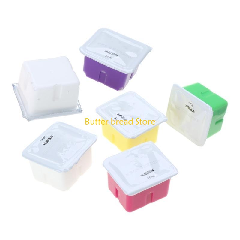 W89C 30 мл Набор красок по цветам Гуашь Акварельные краски для Художников Любителей