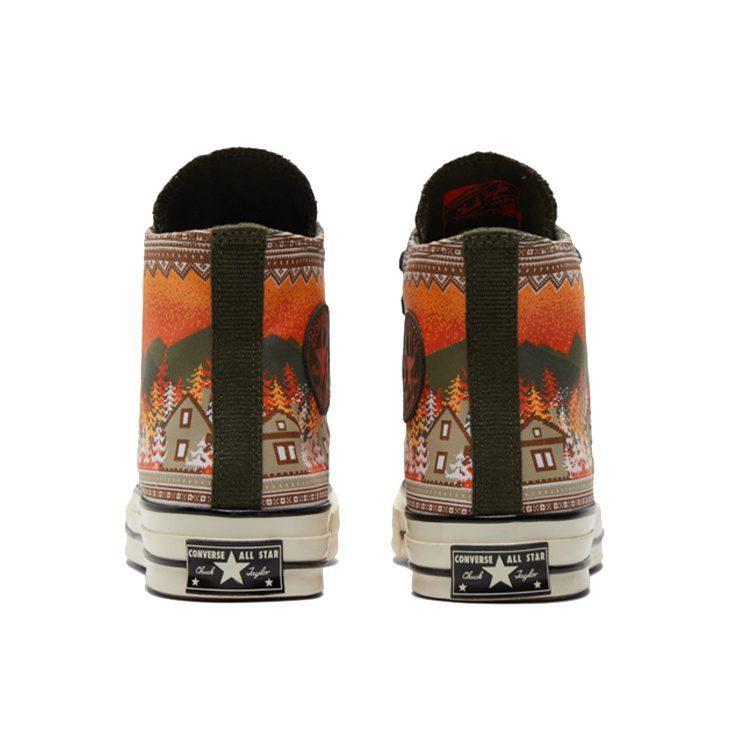 Converse Chuck 70 High 'Holiday Sweater - Orange' 172134C