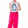 ENNBOM Tambourine, Round, Jingle Bell, 2 Rows, Percussion, Rhythm, Adjustable, 27cm (Blue)