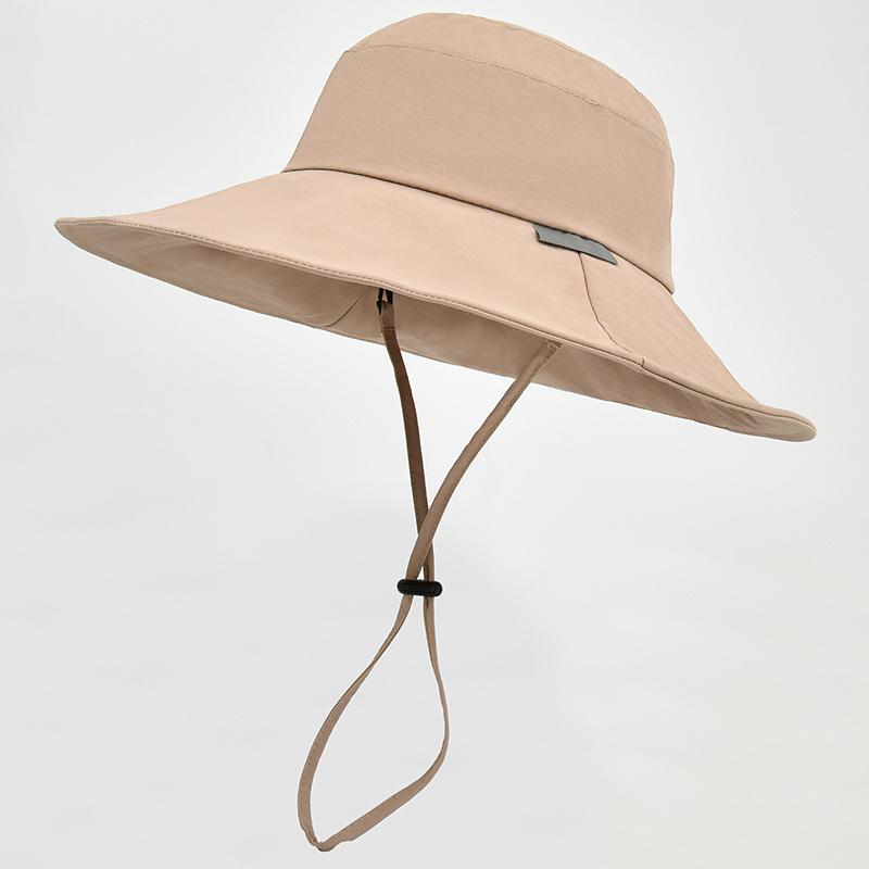 Женская летняя солнцезащитная шляпа от УФ-лучей, водостойкая, легкая, дышащая кепка, складная, портативная для пеших прогулок на природе