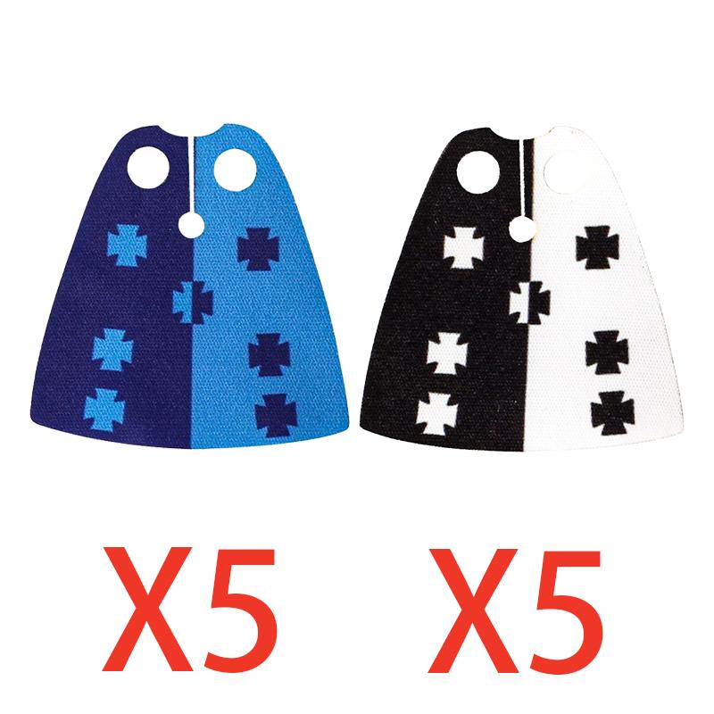 MOC Средневековые Военные Строительные Блоки Мини Кирпичики Фигурки Воинов Подарки Красочная Накидка с Принтом Доспехи Щит Аксессуары Игрушка Сделай Сам