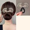 Peacock Shape Hair Clip Bun Maker Women Peacock Hairstyle Twist Multi-Functional Hair Curler Bun Maker Easy Fast Snap Roll Hair Tool for Long Hair