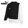 Puma Унисекс свитшот с круглым вырезом и вставками