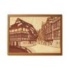 KINOWA "Strasbourg" Woodcut Original Handmade Kit, World Heritage Site, French Cityscape, Made In Japan
