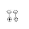 Stainless Steel Lip, Zircon Ear, and Ear Bone Studs - Trendy Piercing Jewelry
