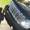9 шт. отделка сетки передней решетки + отделка крышки фар для Jeep Patriot 2011-2017