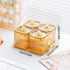 Пластиковая банка для хранения продуктов ZISIZ с отделениями