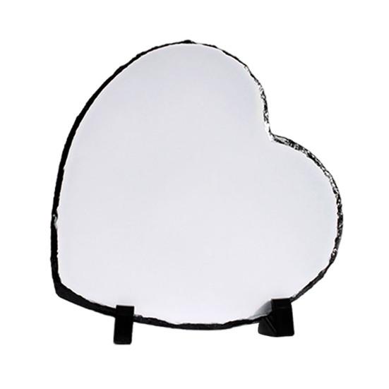 Сублимационный сланец Теплопередача Камень Фоторамка с Подставкой Термо