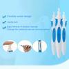 Ear Wax Remover Spiral Rotating Ear Pick Safe Silicone Ear Cleaning Kit with 16 Washable Tips Easy To Use Clean Ear Spoon for All Ages