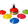 20Pcs Soccer Disc Cones Training Sports Cones Agility Soccer Cones with Plastic Bracket for Sports Field Cones Marker