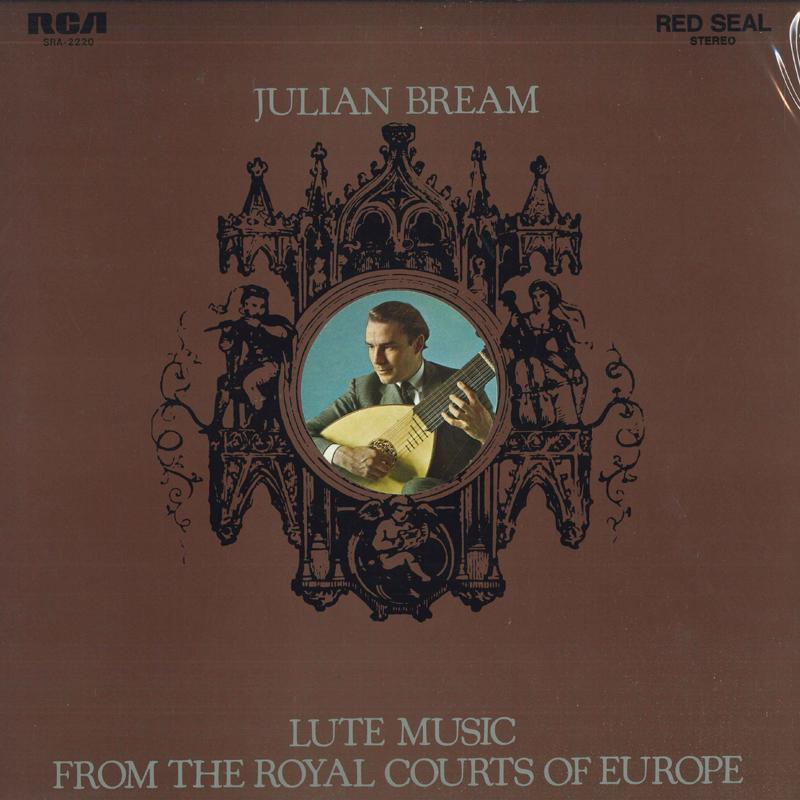 Грампластинка JULIAN BREAM Европейская придворная музыка с лютней SRA2220 RCA 1967 Япония Классическая Б/у