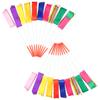 78,7-дюймовые разноцветные танцевальные ленты для художественной гимнастики с вращающимся стержнем