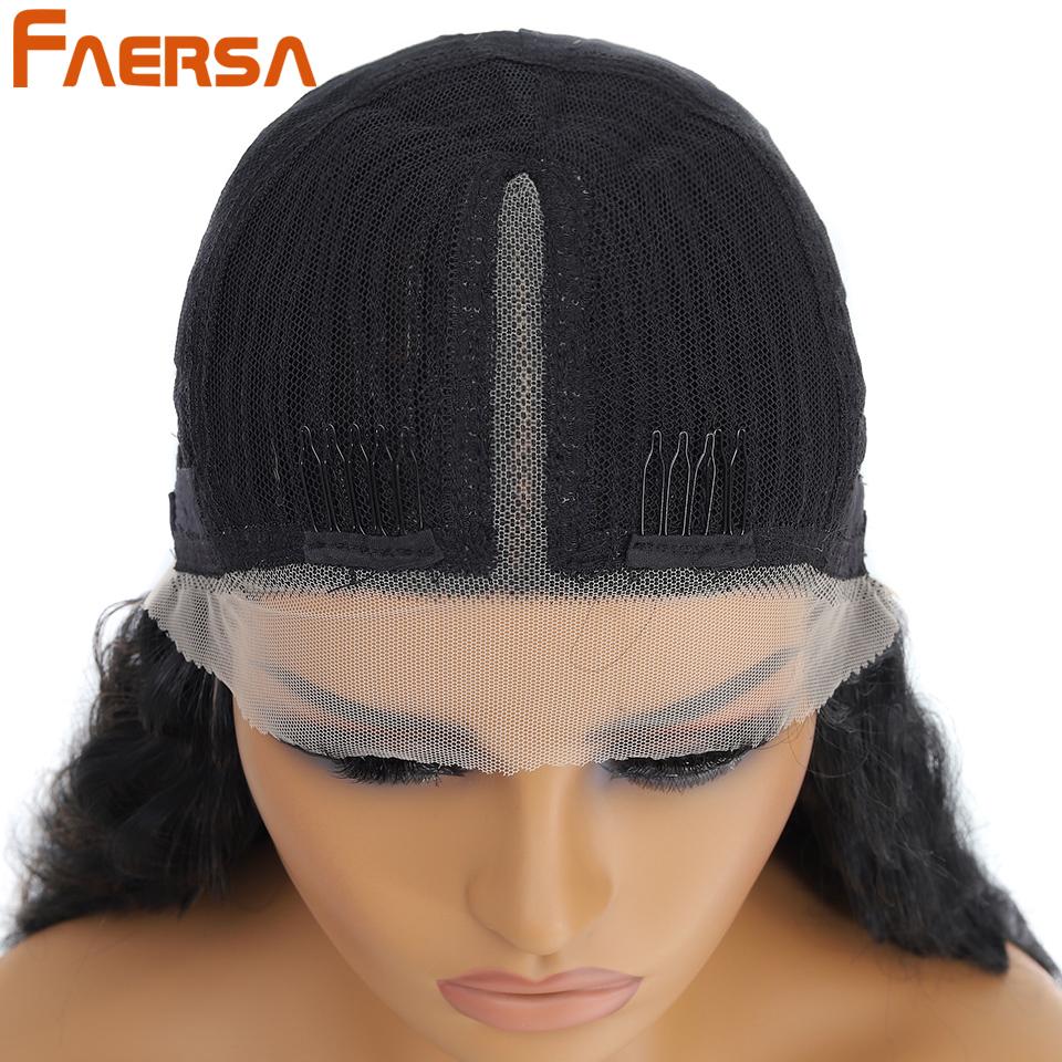 Synthetic Lace Wigs For Black Women Long Body Wave Lace Front Wig Brown Ombre Blond Wigs Heat Resistant Curly Wig